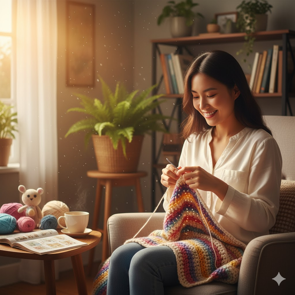 crocheting