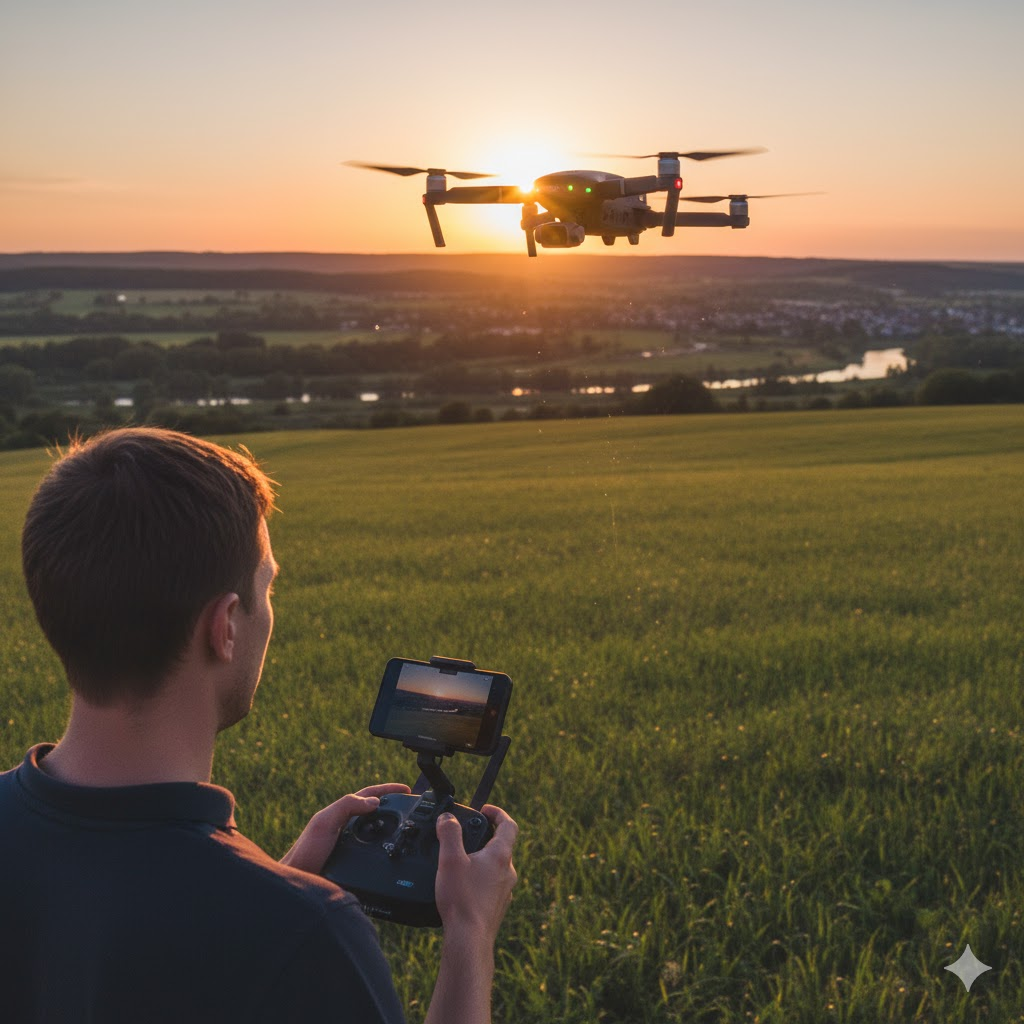 Drone Flying